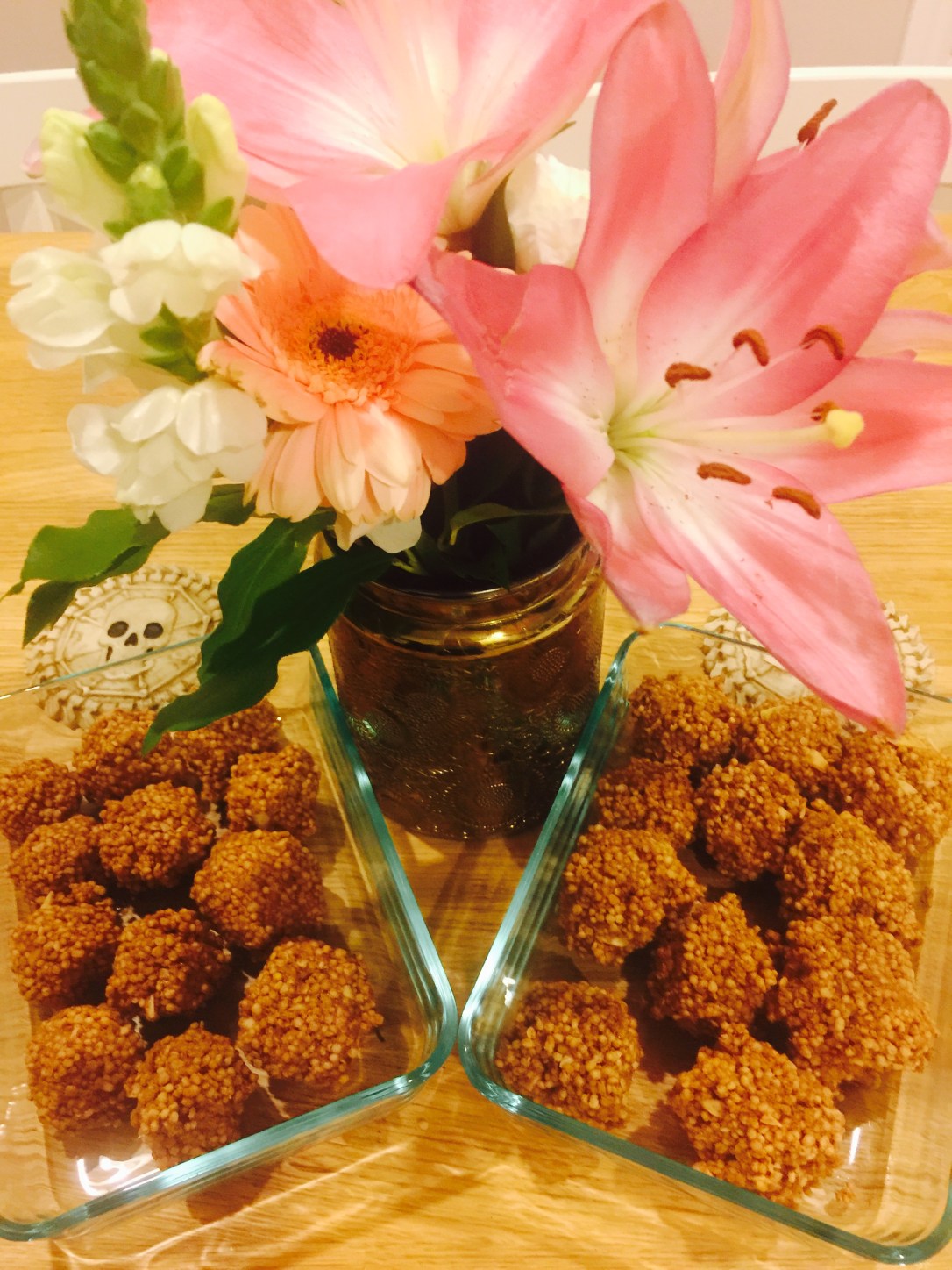 almond butter balls